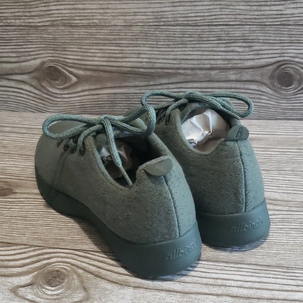 Allbirds Merino Green 9 laces woman shoes